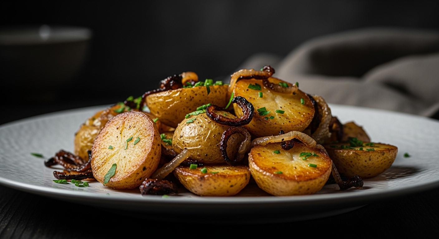 Bratkartoffeln Rezept wie bei Oma knusprig