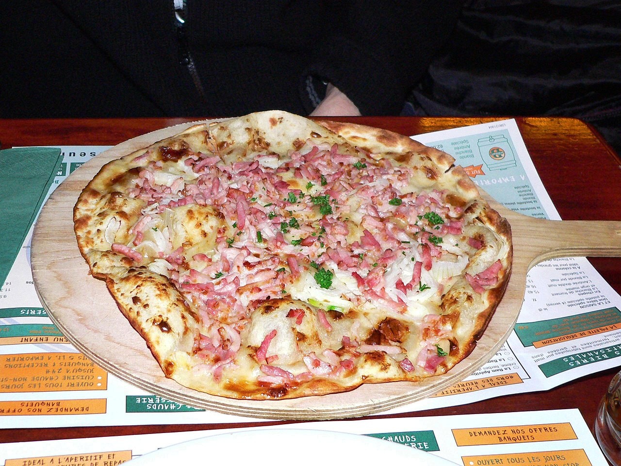 Flammkuchen Rezept Elsässer Art original