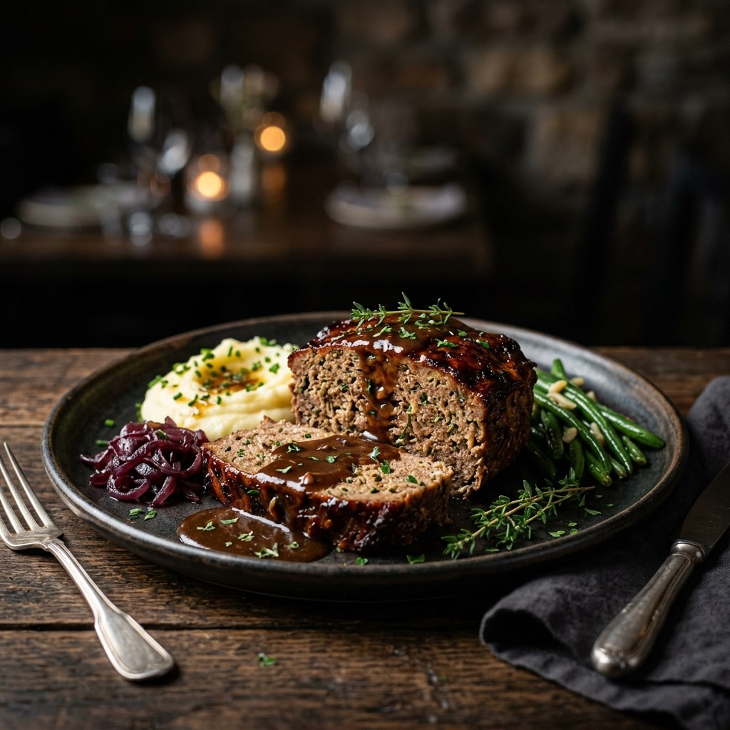 Hackbraten Rezept einfach und lecker