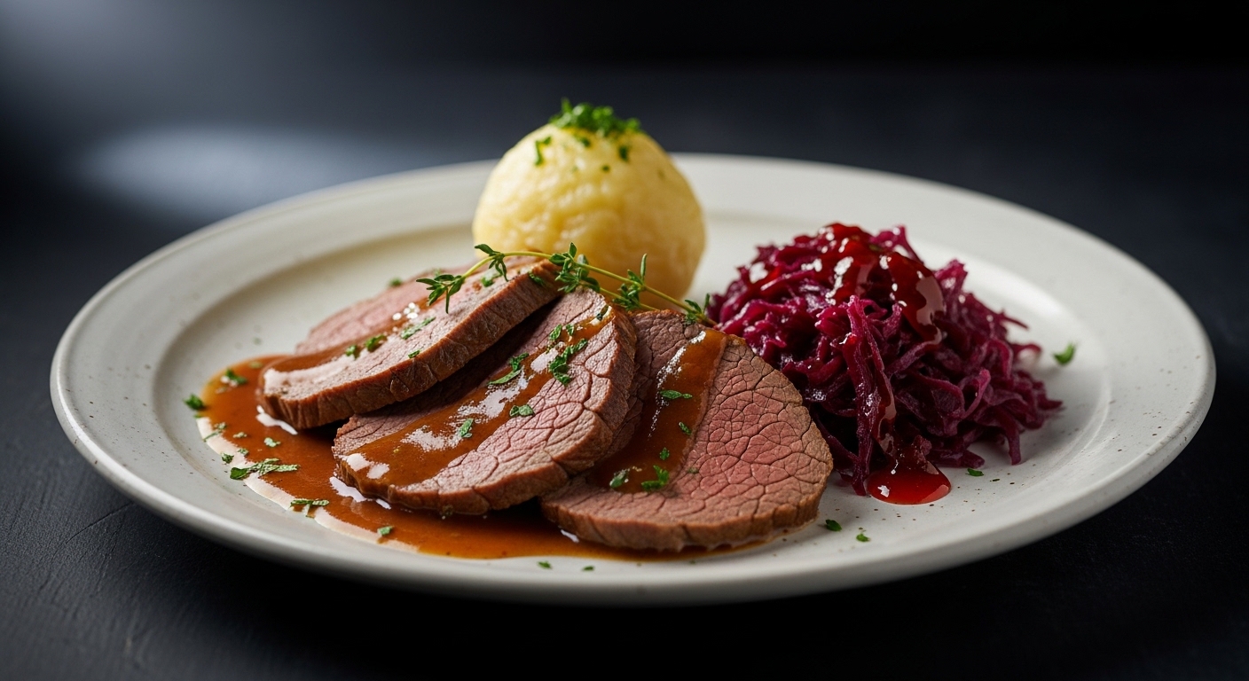 Sauerbraten Rezept einfach und zart kochen