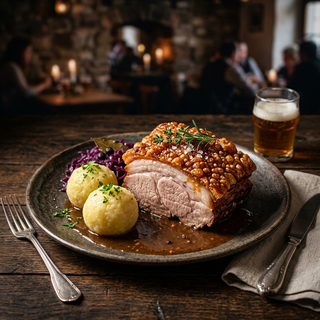 Schweinebraten Rezept im Ofen knusprig