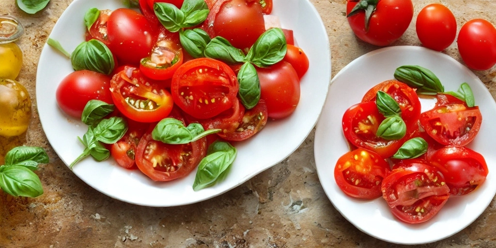 Italienischer Tomatensalat
