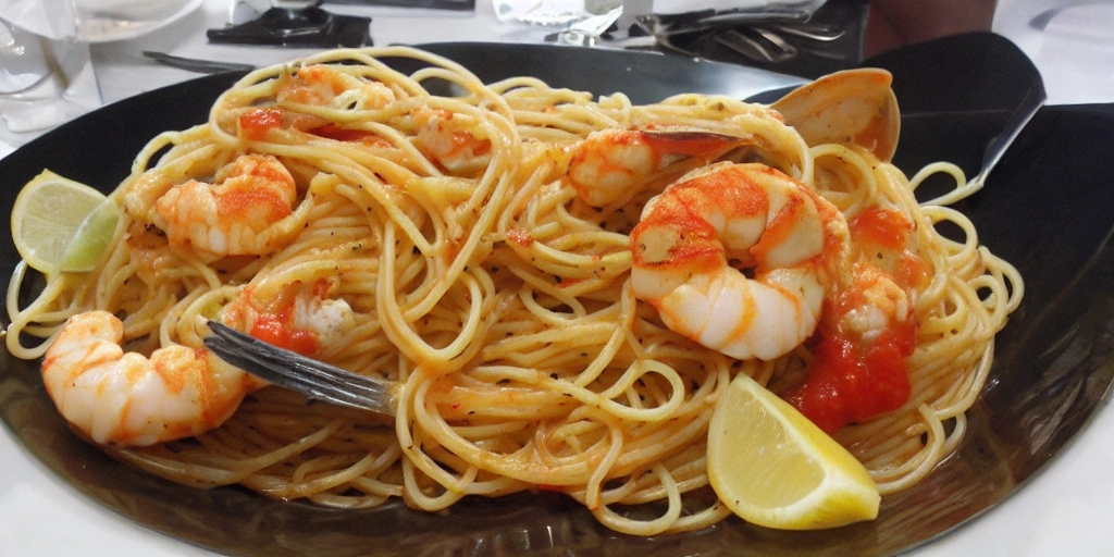 Spaghetti di Mare (Spaghetti mit Meeresfrüchten)