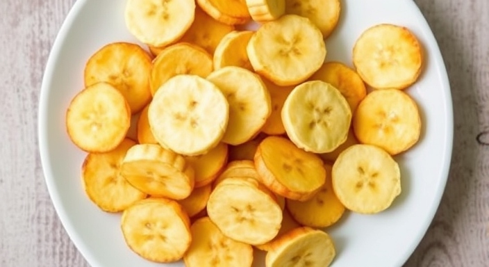 Bananenchips aus dem Airfryer