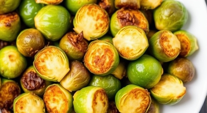 Knuspriger Rosenkohl aus dem Airfryer