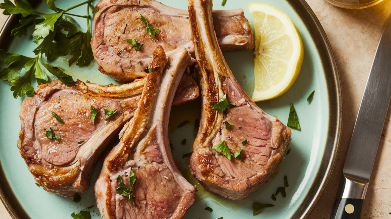 Lammkoteletts aus dem Airfryer