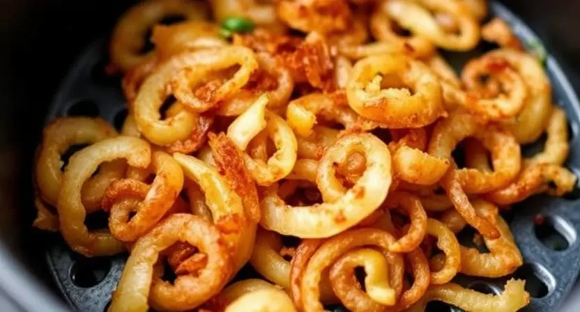 Gebratene Zwiebeln im Airfryer – Knusprig & Aromatisch
