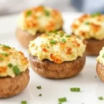 Gefüllte Champignons aus dem Airfryer – Schnell & Lecker