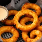Zwiebelringe im Airfryer – Knusprig und Lecker