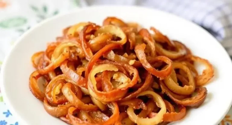 Gebratene Zwiebeln im Airfryer – Knusprig & Aromatisch