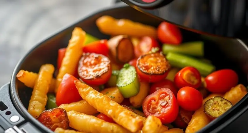 Tiefkühlgemüse im Airfryer