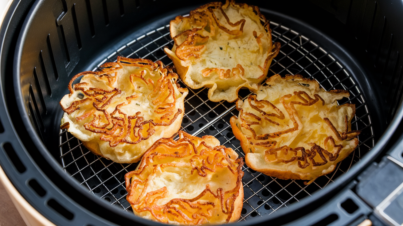 Knusprige Rösti im Airfryer – einfach und goldbraun (4 Portionen)