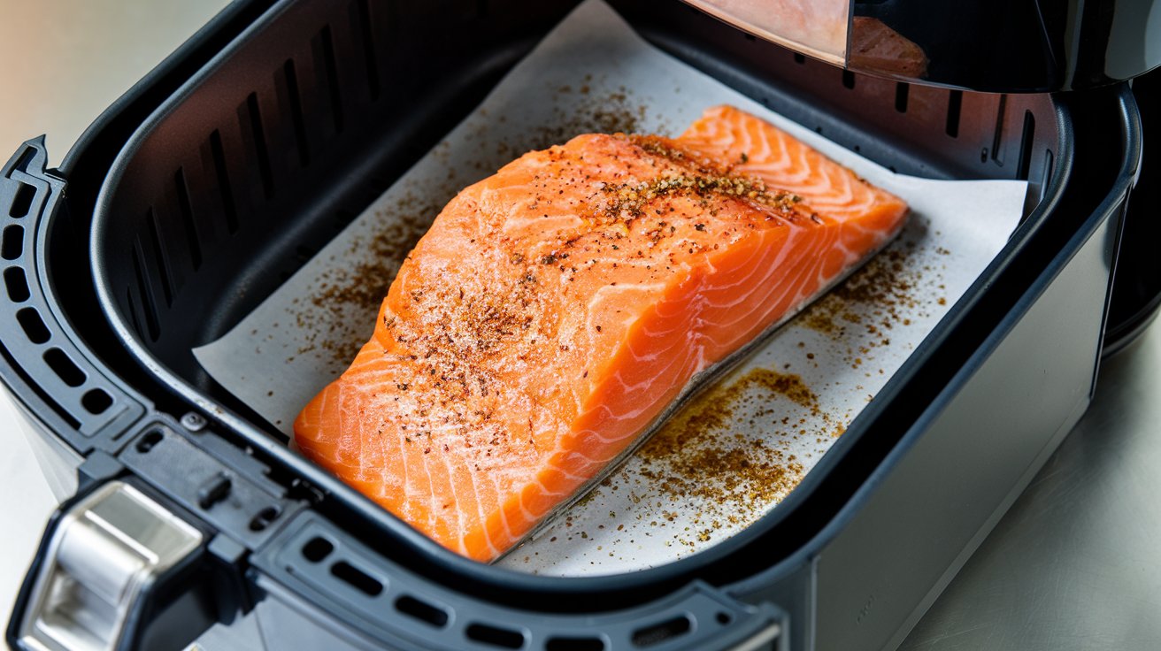 TK-Lachs im Airfryer