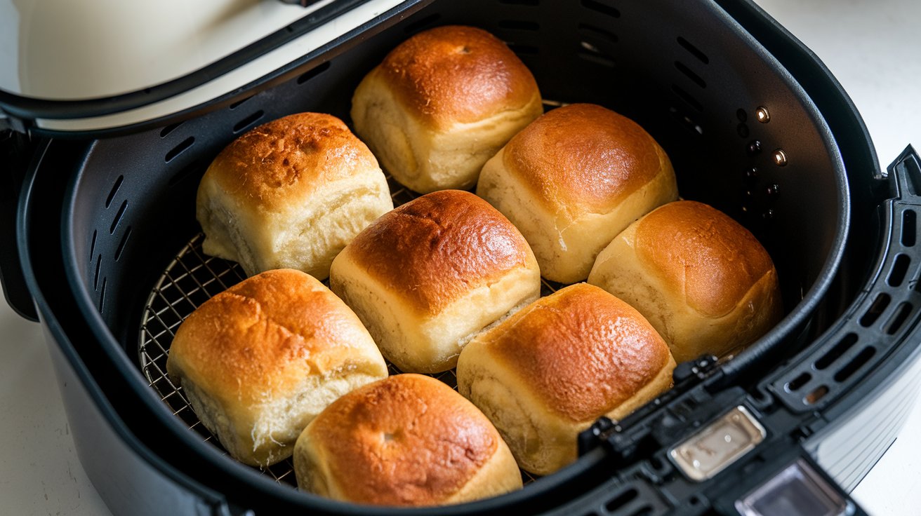 TK-Brötchen im Airfryer – Schnell & Knusprig aufbacken