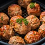 Frikadellen in der Heißluftfritteuse – Saftig & Knusprig